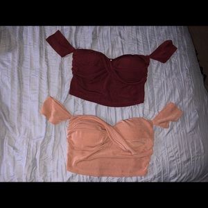 Fashion Nova - Off-Shoulder Crop Tops (2)